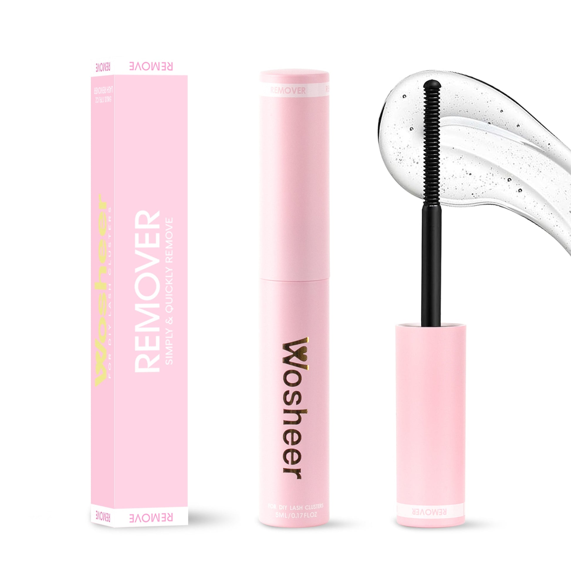 Fast-Acting Gentle Lash Extension Glue Remover: 30-Second Formula Protects Natural Lashes