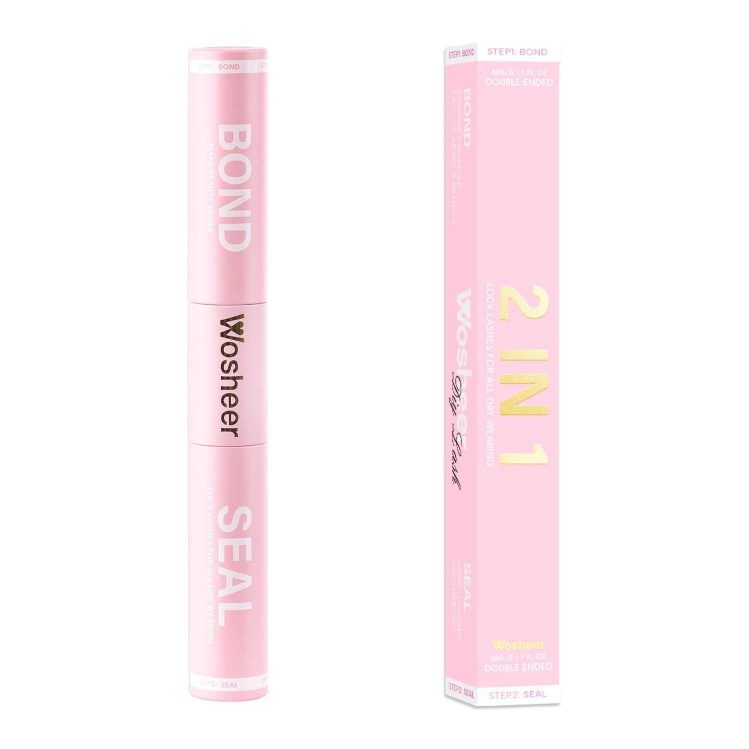 Clear Drying Eyelash Extension Adhesive, Waterproof, Sweatproof, Hypoallergenic Bond & Seal