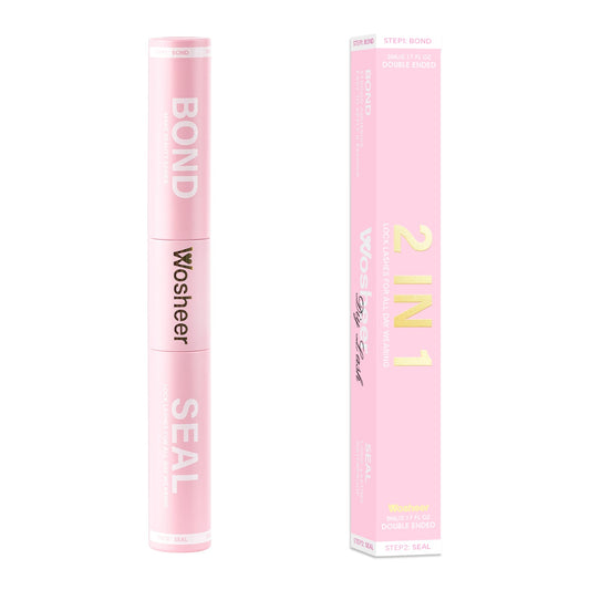 Clear Drying Eyelash Extension Adhesive, Waterproof, Sweatproof, Hypoallergenic Bond & Seal