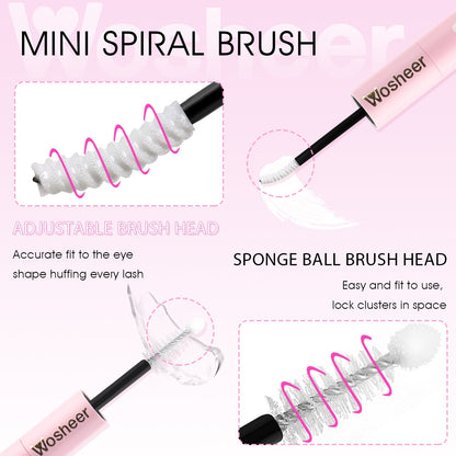Clear Drying Eyelash Extension Adhesive, Waterproof, Sweatproof, Hypoallergenic Bond & Seal